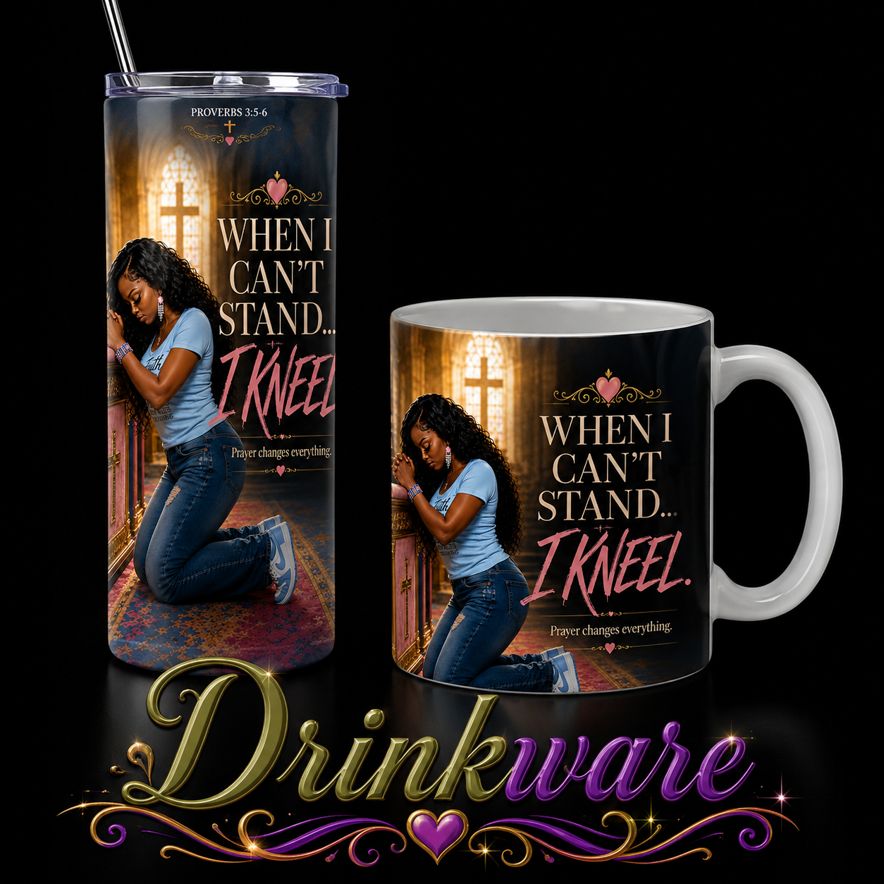 Drinkware:  Tumblers, Coffee Mugs, Glasses